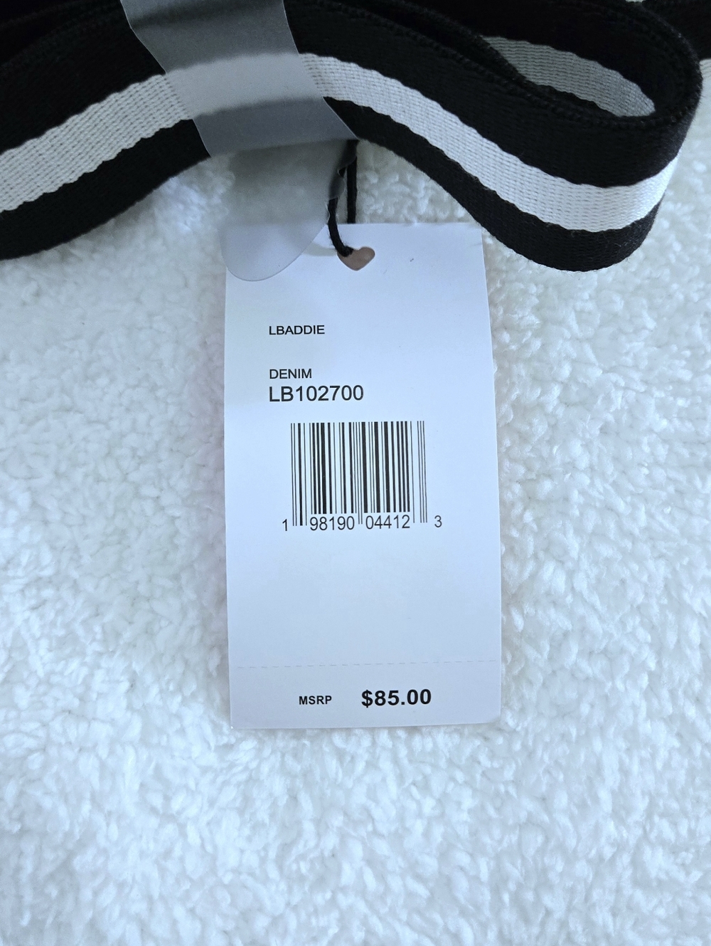 Luv Betsey💋 By Betsey Johnson Denim Teddy Bear🧸 Bag👜 - NWT - Picture 16 of 16